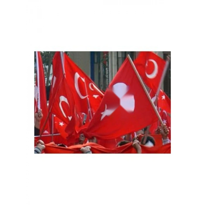 Çift Taraflı Türk Bayrağı, 100x150 cm Ölçüler