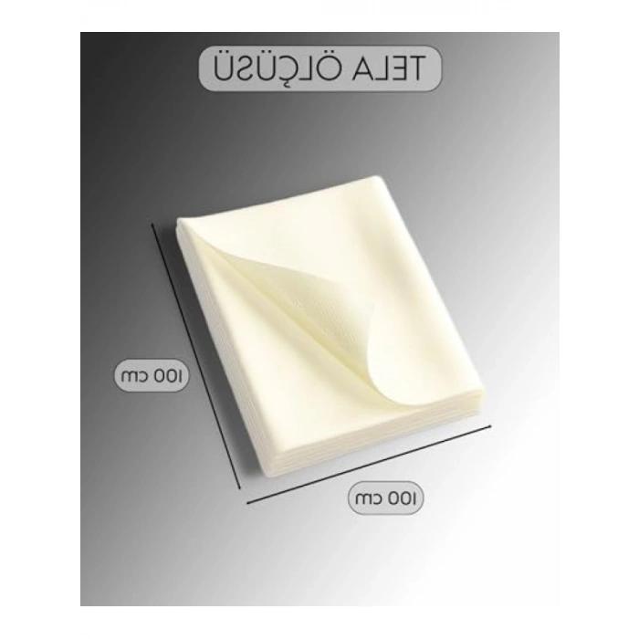 Çift Taraflı Yapışkan Tela - 1x1 metre - 50 Micron