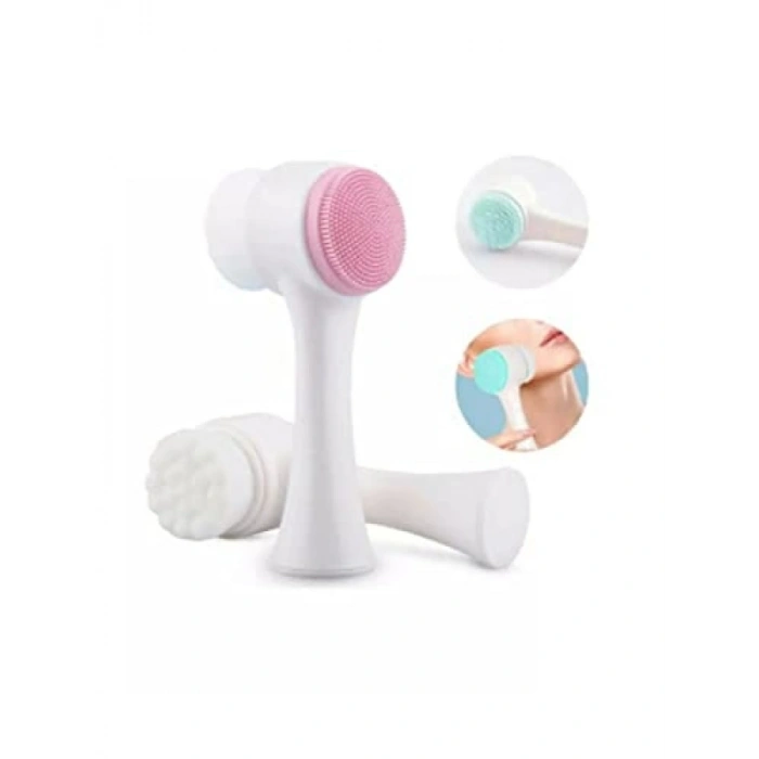 Çift Taraflı Yüz Temizleme Fırçası