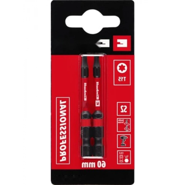 Çift Torsiyonlu Darbeli Bit Seti, 2 Parça, Yüksek Dayanıklılık