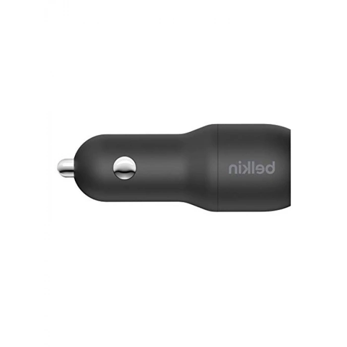 Çift USB Araç Şarj Cihazı, 24W, Mikro-USB Kablosu ile