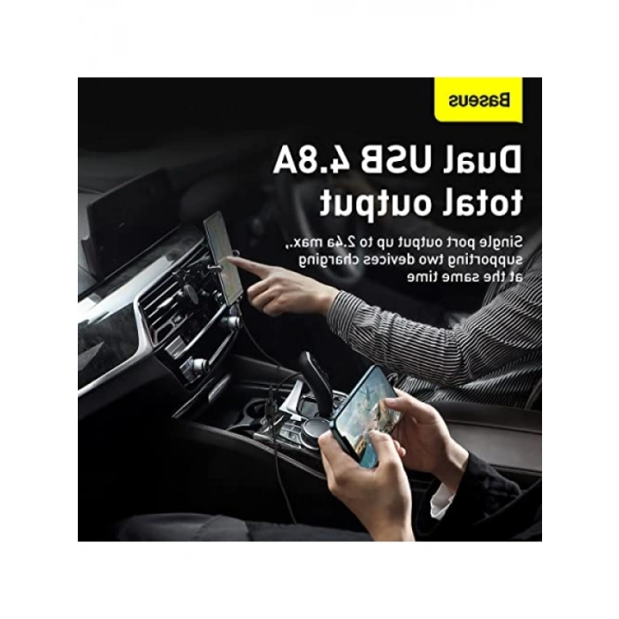 Çift USB Bağlantılı Araç Şarj Aleti - 4.8A