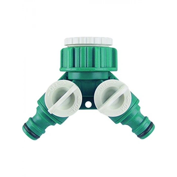 Çift Yönlü Vanalı Musluk Bağlantısı 3/4- 1