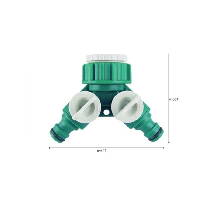Çift Yönlü Vanalı Musluk Bağlantısı 3/4- 1