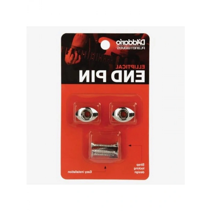 Çiftli elips krom askı pimi, sağlam ve şık tasarım