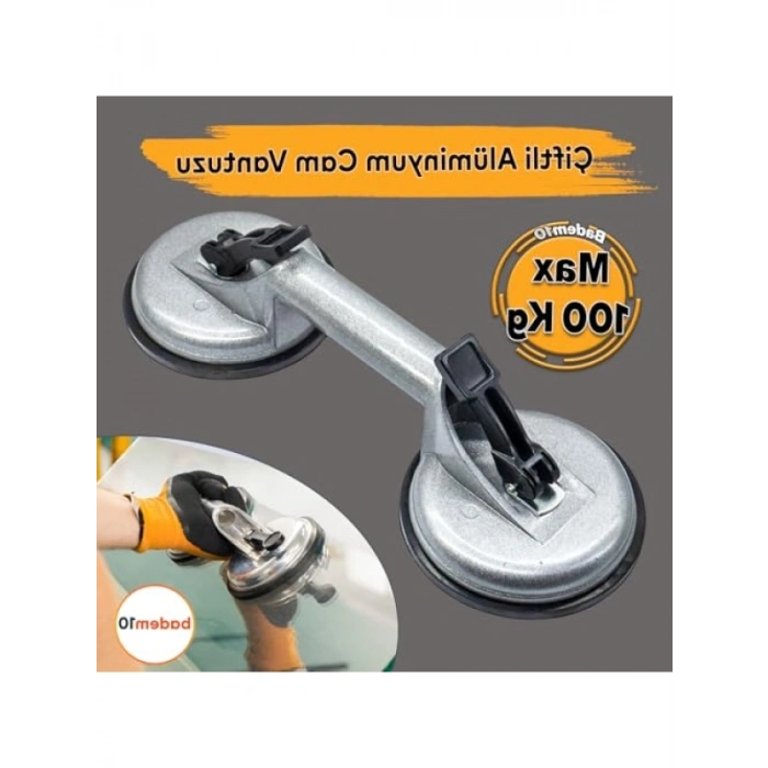 Çiftli Vakumlu Alüminyum Cam Vantuzu ile Güçlü Taşıma Aracı