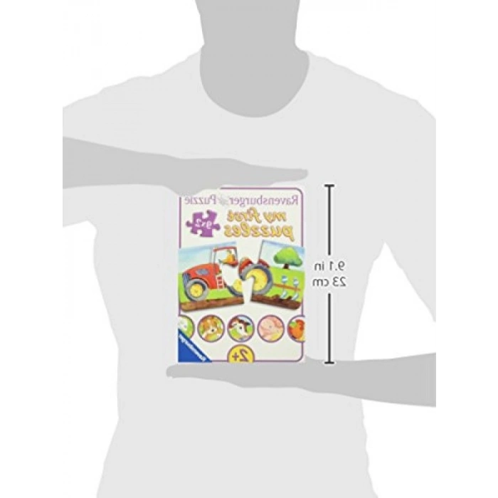 Çiftlik Temalı 9 x 2 Parça Puzzle