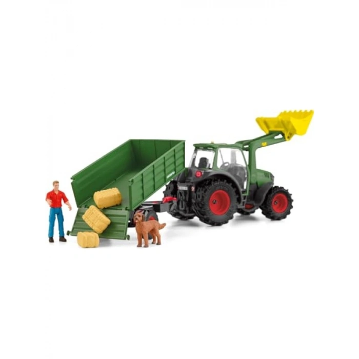 Çiftlik Temalı Kepçeli Traktör Seti