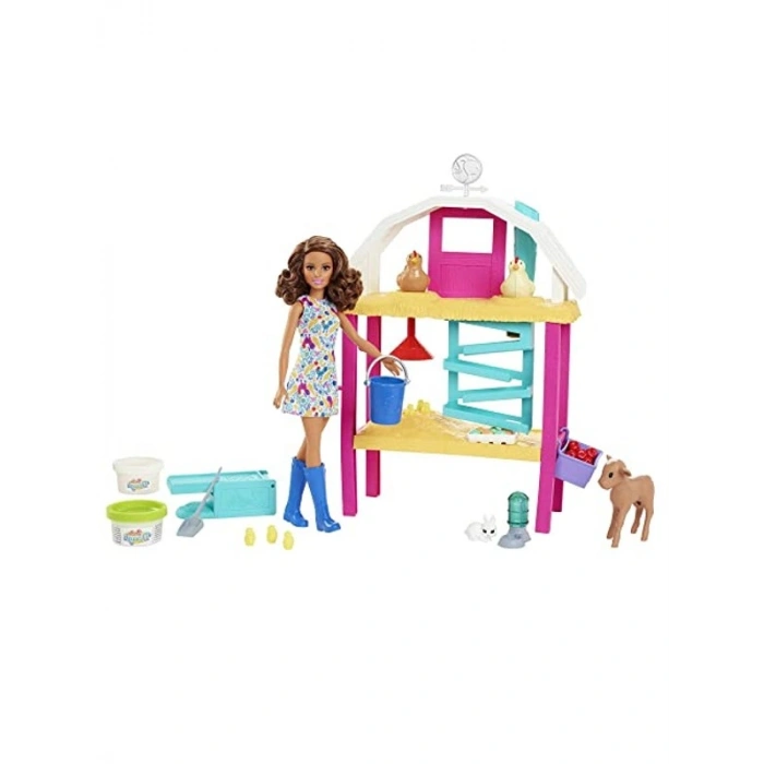 Çiftlik Temalı Oyun Seti, Eğlenceli Barbie Deneyimi, 4 Yaş ve Üzeri