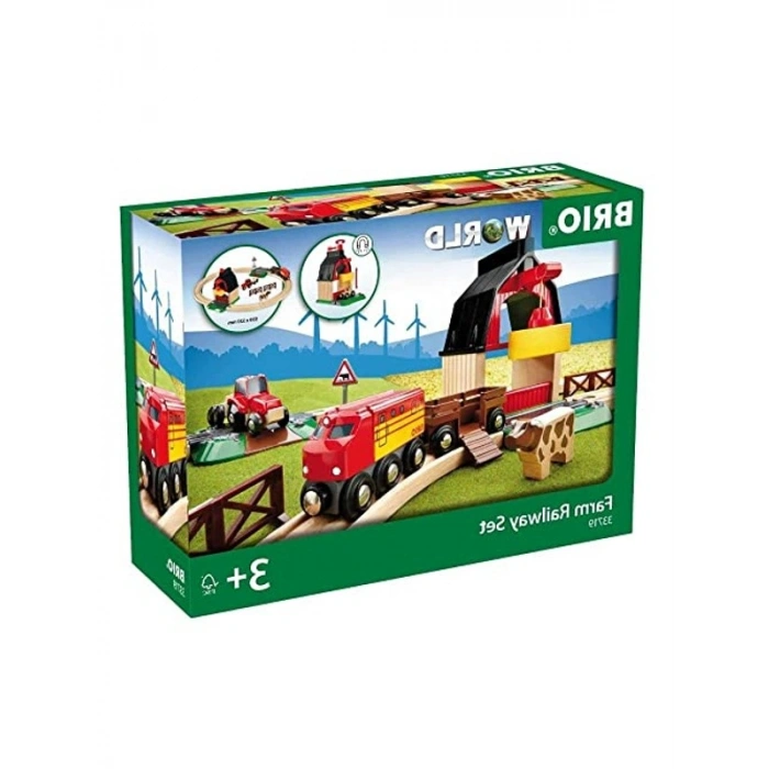 Çiftlik Temalı Tren Yolu Oyun Seti