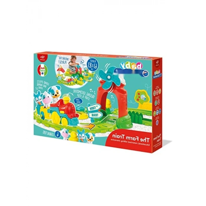 Çiftlik Treni Oyuncak Seti - Eğlenceli Sesli Oyun Deneyimi