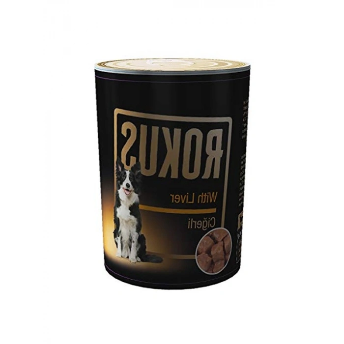 Ciğerli Köpek Konserve Maması, 410 G