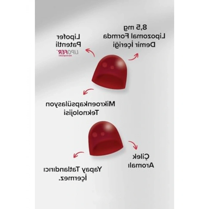 Çiğnenebilir Demir Takviyesi Gummies