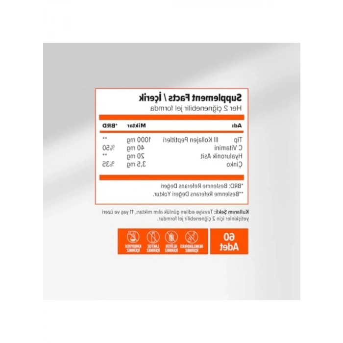 Çiğnenebilir Kolajen Gummy Vitaminler