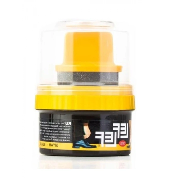 Cilalı Krem Ayakkabı Bakım Boyası, 50 ml Siyah Renk ile