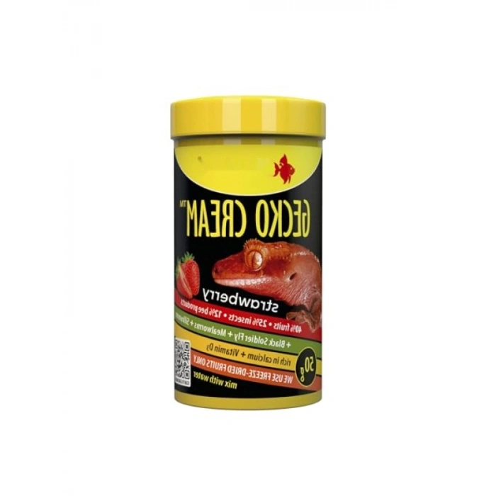 Çilekli Gecko Yemi, 100ml