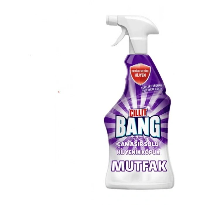 Cillit Bang Dezenfektan Mutfak Temizleyici Yağ ve Kir Sökücü Sprey 750 ml