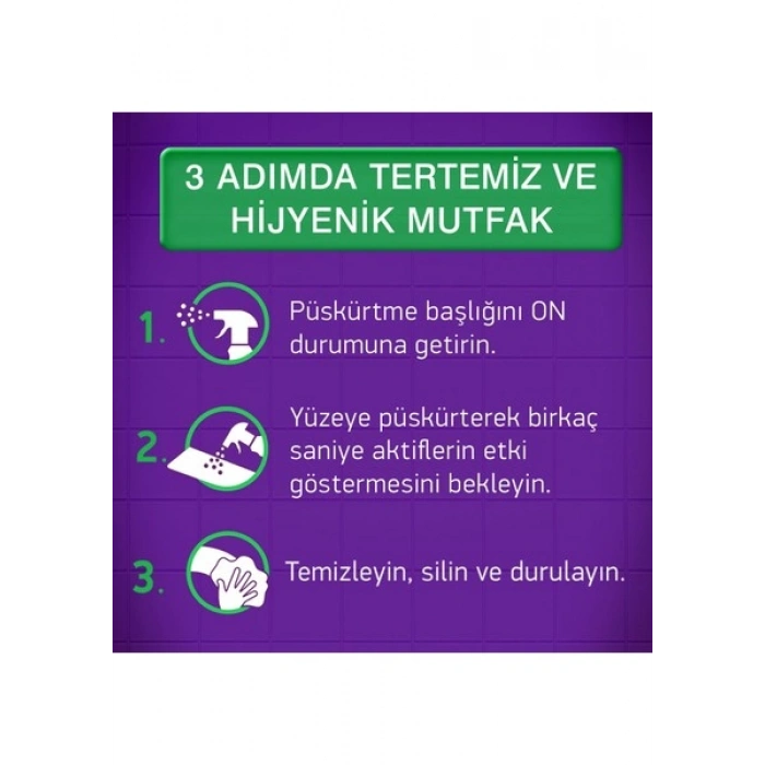 Cillit Bang Mutfak Temizleyici Yağ ve Kir Sökücü Sprey 750ml