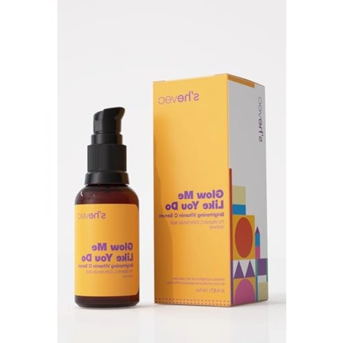 Cilt Aydınlatıcı Yüz Serumu, C Vitamini ve Ferulik Asit İçerikli