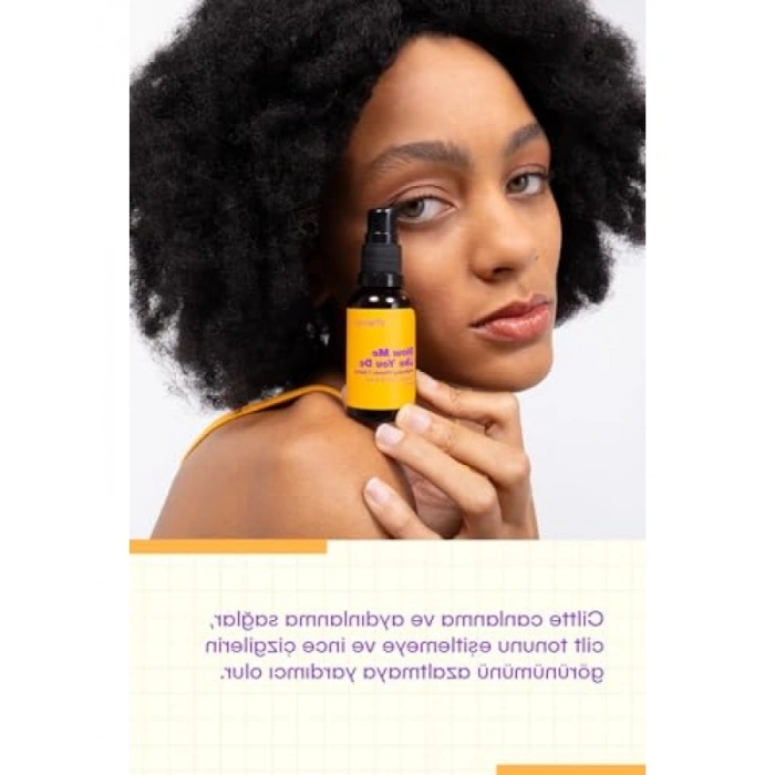 Cilt Aydınlatıcı Yüz Serumu, C Vitamini ve Ferulik Asit İçerikli