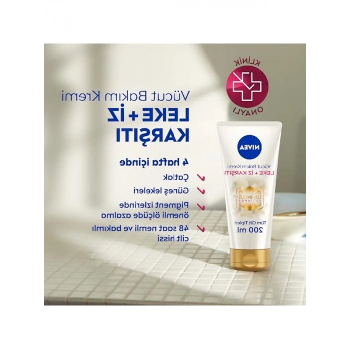 Cilt Lekeleri İçin Bakım Kremi, 200 ml, 48 Saat Nemlendirici