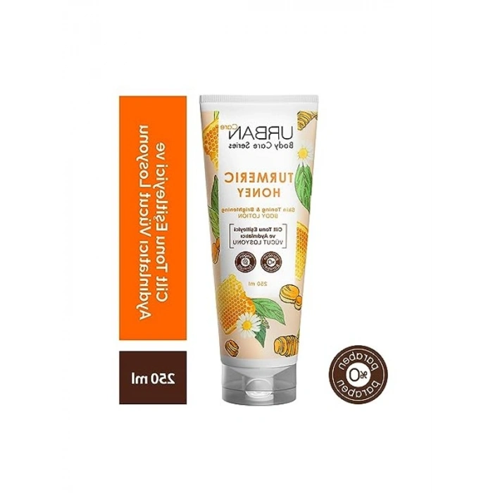 Cilt Tonu Eşitleyici Vücut Losyonu, Zerdeçal ve Bal, 250 ml