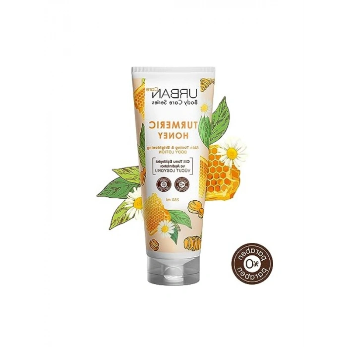 Cilt Tonu Eşitleyici Vücut Losyonu, Zerdeçal ve Bal, 250 ml