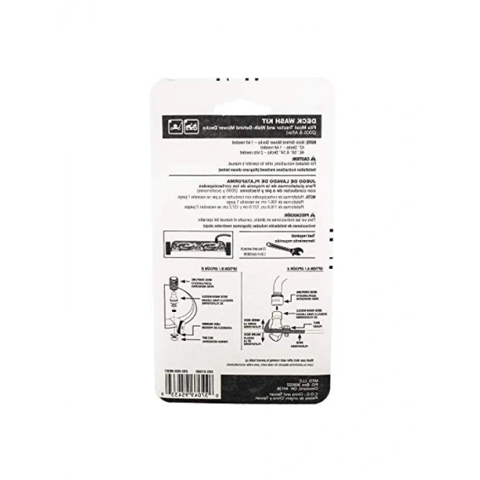 Çim Biçme Makineleri İçin Yıkama Seti