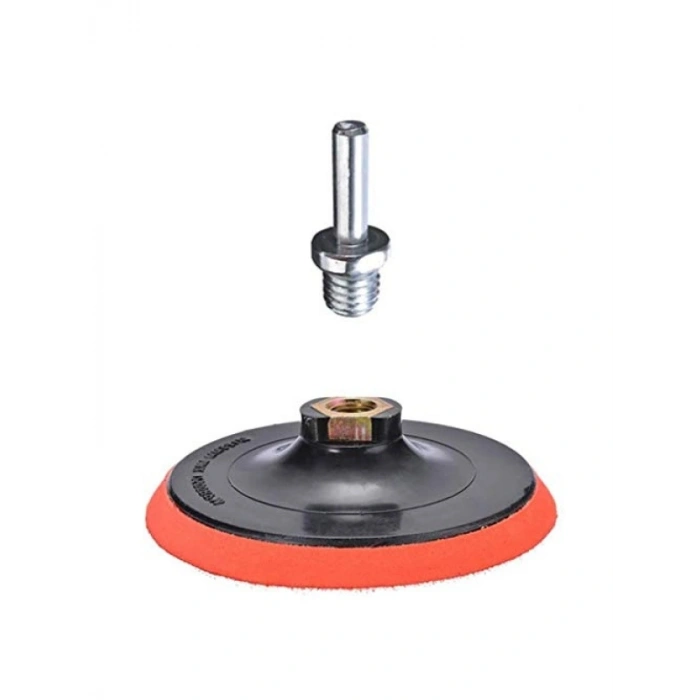 Cırt Zımpara Seti, Matkap Aparatı ile 115 mm, 7 Parça