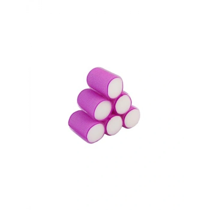 Cırtlı Süngerli Bigudi, 6 Adet - 40x63 mm