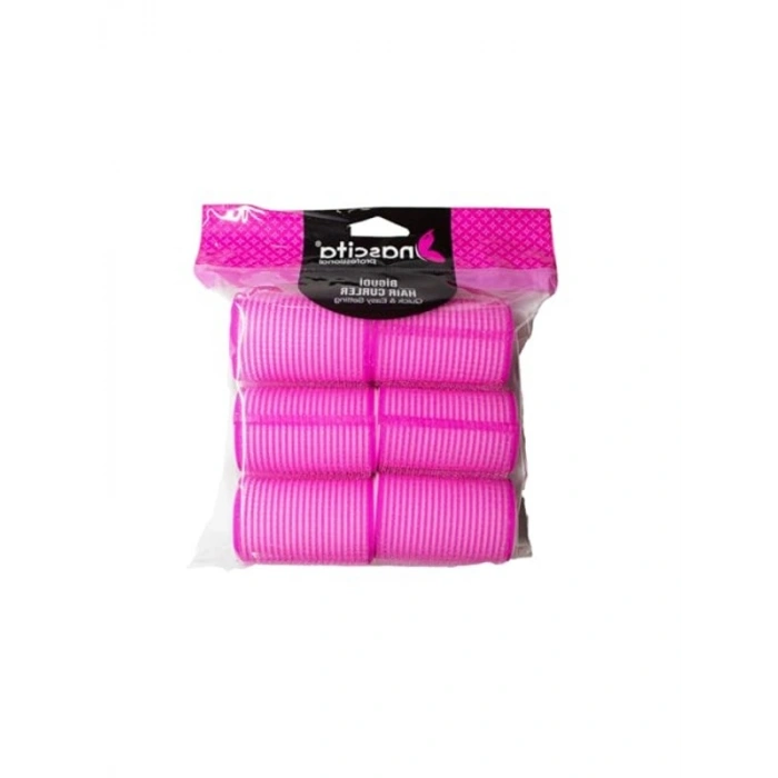 Cırtlı Süngerli Bigudi, 6 Adet - 40x63 mm