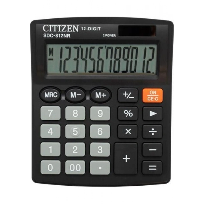 Citizen Sdc-812Nr Hesap Makinesi