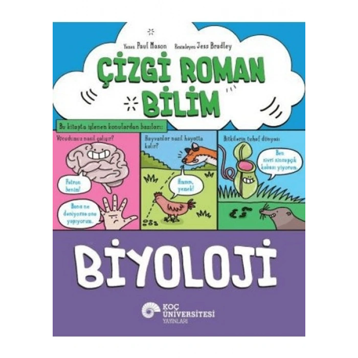 Çizgi Roman Bilim - Biyoloji - Paul Mason