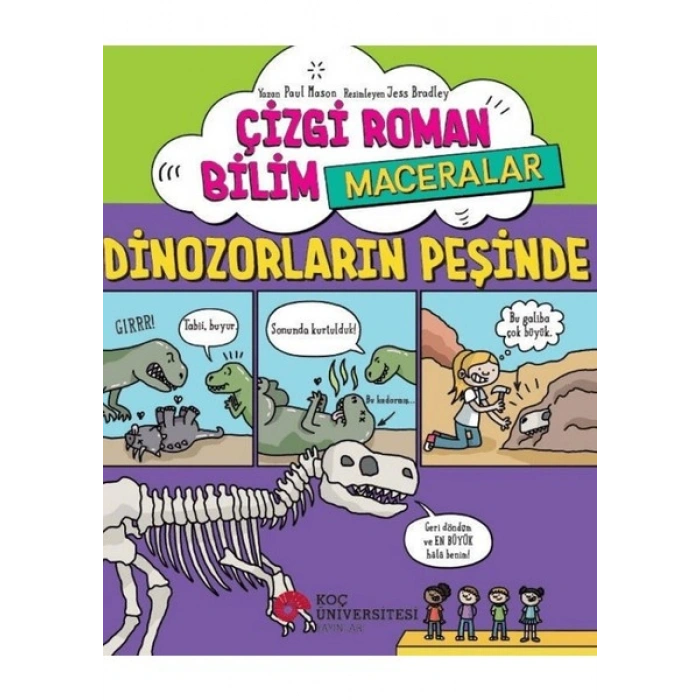 Çizgi Roman Bilim Maceralar - Dinozorların Peşinde - Paul Mason