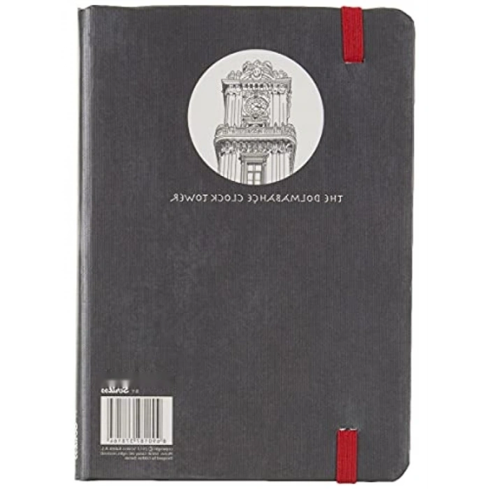 Çizgili A6 Defter - Sert Kapak, 100 Yaprak