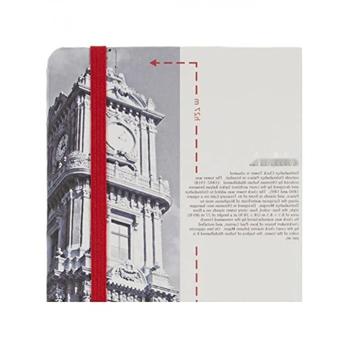 Çizgili A6 Defter - Sert Kapak, 100 Yaprak