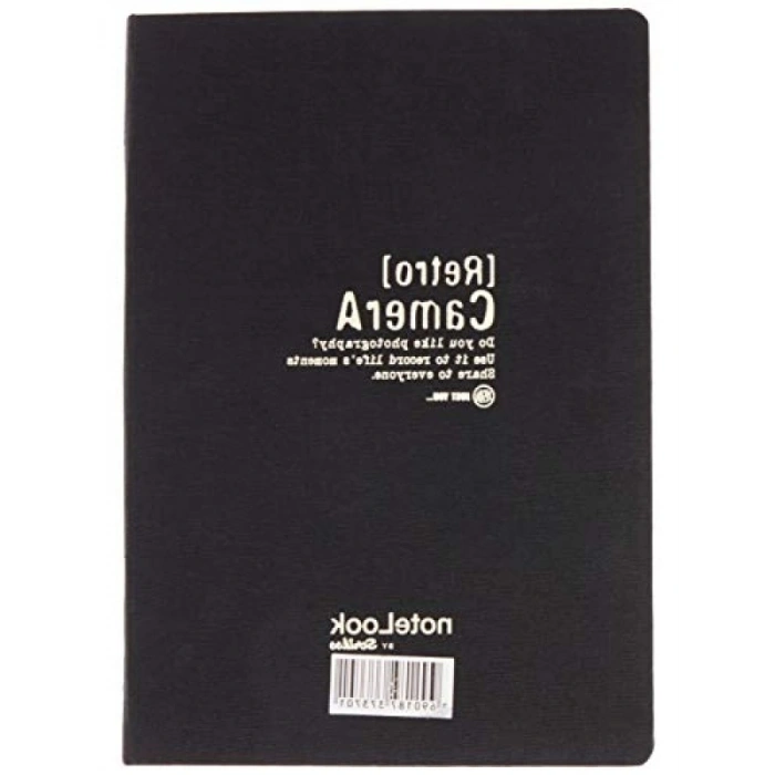 Çizgili Defter, Sert Tekstil Kapak, B5 Boyut