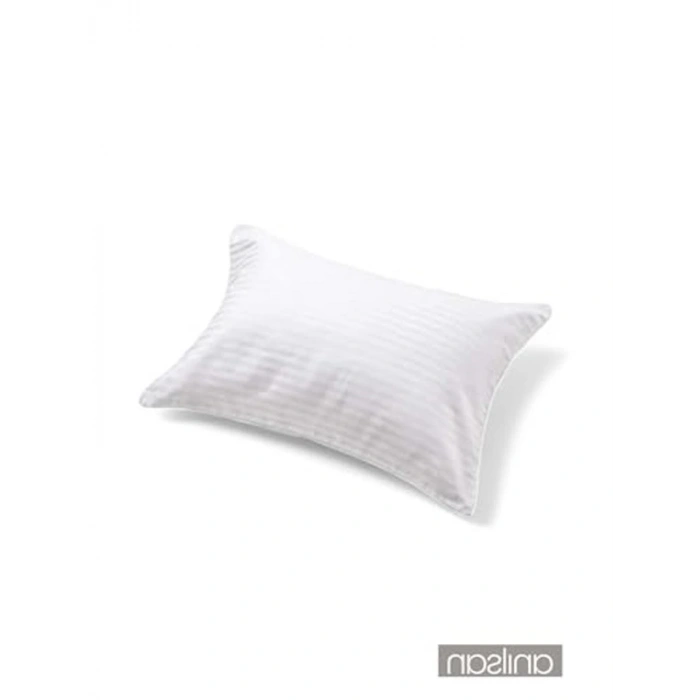Çizgili Saten Yastık Kılıfı, 50x70 cm, 4lü Set