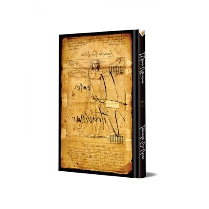 Çizgili Sayfaları ile Sert Kapak Not Defteri - 13x21 cm