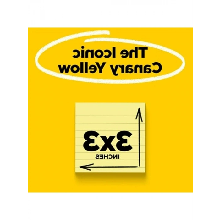 Çizgili Yapışkan Notlar, 76 x 76 mm, 6 Blok, Renkli