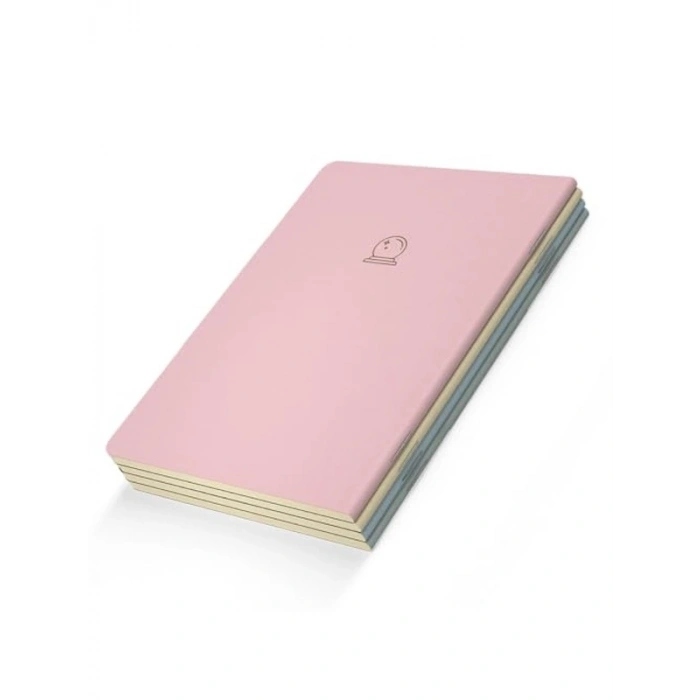 Çizgisiz Defter, 192 Sayfa, 60 gram, Sarı Krem Renk