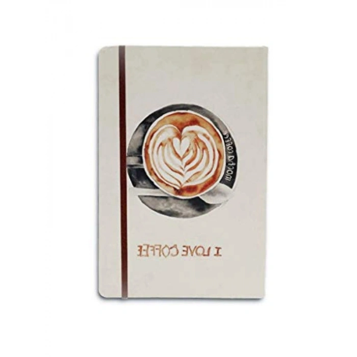 Çizgisiz Defter, A6 Boyutunda, Sert Kapak ve 100 Yaprak