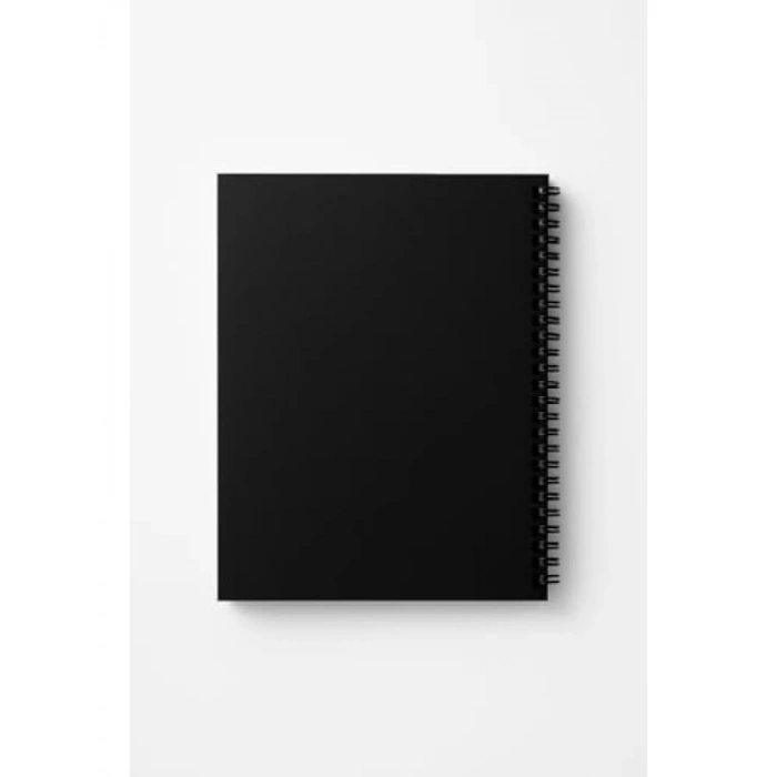 Çizgisiz Spiralli Not Defteri - A5 Boyut, 60 Yaprak