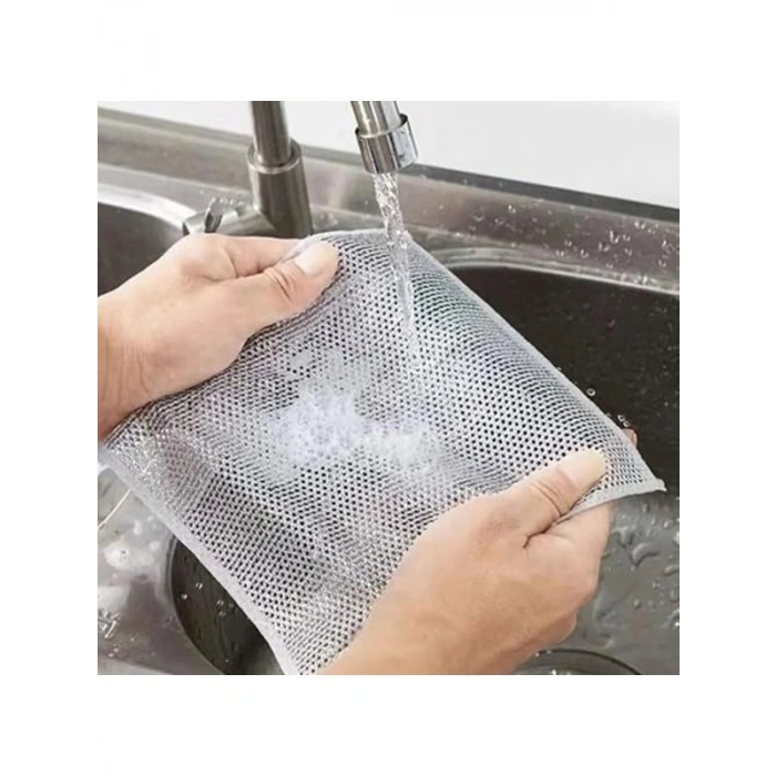Çizilmez Çelik Tel Bulaşık Bezi, Dayanıklı Bulaşık Havlusu Seti