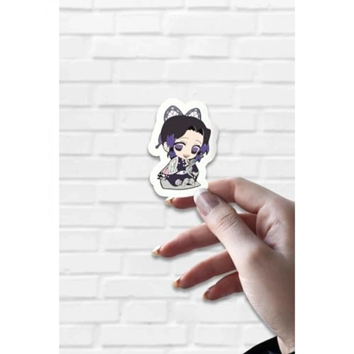 Çizim ve Tasarım için Demon Slayer Karakterli Sticker Seti