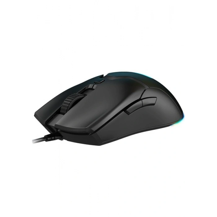 Claws Cerberus Pixart PAW3519 Sensörlü 4200 Dpi Wide Rgb Özel Abs Doku Kablolu Gaming Mouse - Siyah