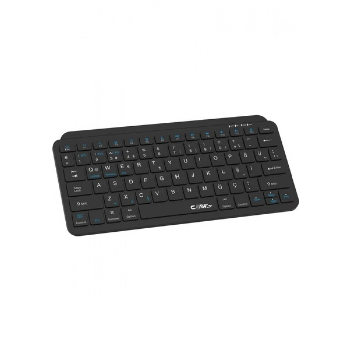 Claws Orvia Compact Kablosuz 3 Modlu & Sessiz Tuş Takımlı Windows & Macos Uyumlu 6 Aya Kadar Pil Ömürlü Kablosuz Ofis Klavyesi (Çift Bluetooth Profili & 2.4g Wifi Desteği)
