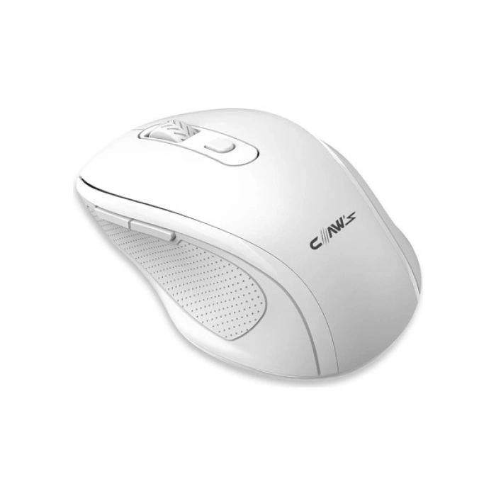 Claw’s Genius v2 Pixart PAW3065 Sensörlü Kompakt Kablosuz Mouse - Beyaz (Windows & Mac Uyumlu)