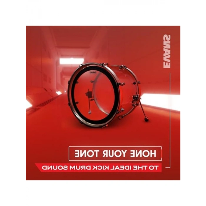 Clear Bass Drum Fell, 20 inç, Yüksek Ses Kalitesi
