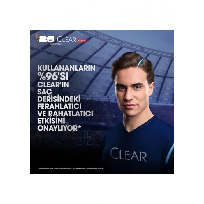 Clear Men Kepeğe Karşı Etkili Şampuan Cool Sport Menthol 350 ml